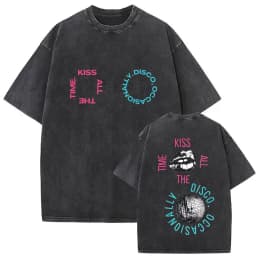 Retro Washed Harry Styles T-shirt Men Women O-Neck Oversized Cotton T Shirt Tops