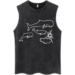 Rock Band EXTREMODURO Same Style Washed Tank Tops I Do Not Want To Be Like You Sleeveless T-shirts Men Women Loose Cotton Vest
