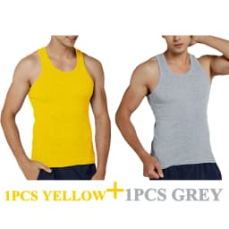 Tank Tops Men New 100% Cotton Solid Vest Mens Slim Casual Breathable Sleeveless Tops Gym Running Undershirt Male Gift Hot Sale