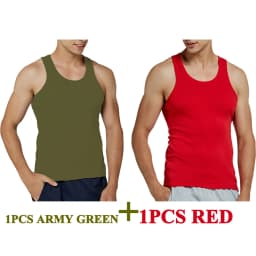 Tank Tops Men New 100% Cotton Solid Vest Mens Slim Casual Breathable Sleeveless Tops Gym Running Undershirt Male Gift Hot Sale