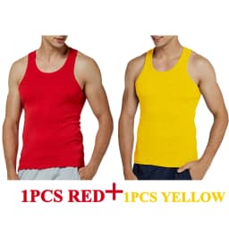 Tank Tops Men New 100% Cotton Solid Vest Mens Slim Casual Breathable Sleeveless Tops Gym Running Undershirt Male Gift Hot Sale