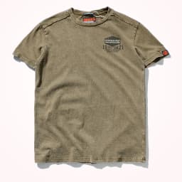 Summer New Short-Sleeved T-shirt Men 's Fashionable Mid-Length round Neck Pure Cotton Tops