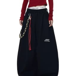 Streetwear Wide Leg Baggy Sweatpants Men Y2K Vintage Loose Curved-leg Pants Casual Sports Straight Hip Hop