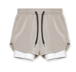 2025 NEW Men's Sports Shorts 2 in 1 Running Shorts Men's Double Layer Breathable Fitness Bodybuilding Training Jogging Shorts