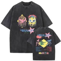 Vintage Washed Kanye West Ye Bully Album 2026 Graphic T Shirts Men's Hip Hop Oversized Fashion Cotton T-shirt Unisex Streetwear