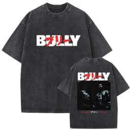 Vintage Washed Kanye West Ye Bully Album 2026 Graphic T Shirts Men's Hip Hop Oversized Fashion Cotton T-shirt Unisex Streetwear
