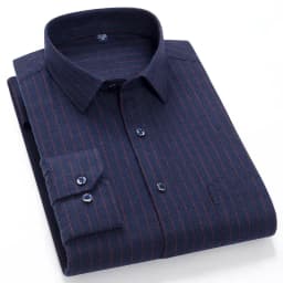 Pure Cotton Men's Plaid Shirt Long Sleeve Regular Fit Men Casual Oversized Shirt Leisure Autumn Male Blouse New Plus Size