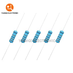 10pcs 3W Metal Film Resistor 1% 1R-2.2M 0.1 0.22 1 120 200 240 510 560 680 1K 3.3K 5.1K 5.6K 7.5K 10K 75K 330K 430K 1M ohms