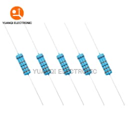 10pcs 3W Metal Film Resistor 1% 1R-2.2M 0.1 0.22 1 120 200 240 510 560 680 1K 3.3K 5.1K 5.6K 7.5K 10K 75K 330K 430K 1M ohms