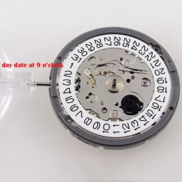 High Accuracy Japan NH35A Automatic Mechanical Movement NH34 NH36 NH38 NH05 NH70/71/72 21600 bph GMT Model 3.8H 4H 9H Crown
