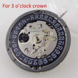 High Accuracy Japan NH35A Automatic Mechanical Movement NH34 NH36 NH38 NH05 NH70/71/72 21600 bph GMT Model 3.8H 4H 9H Crown