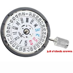 High Accuracy Japan NH35A Automatic Mechanical Movement NH34 NH36 NH38 NH05 NH70/71/72 21600 bph GMT Model 3.8H 4H 9H Crown