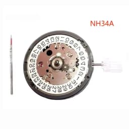 High Accuracy Japan NH35A Automatic Mechanical Movement NH34 NH36 NH38 NH05 NH70/71/72 21600 bph GMT Model 3.8H 4H 9H Crown