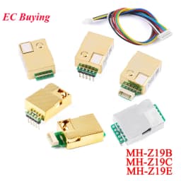 MH-Z19 MH-Z19C MH-Z19B MH-Z19E IR Infrared CO2 Sensor Module Carbon Dioxide Gas Sensors NDIR CO2 Monitor 400-5000 0-5000ppm UART