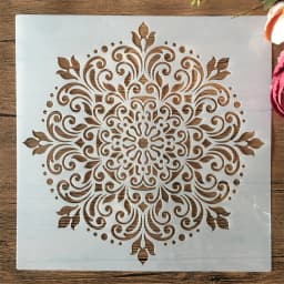 30*30cm Geometry Mandala Layered Round DIY Layering Stencils Painting Scrapbook Coloring Embossing Album Decorative Template