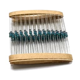 100pcs 1/4W Metal Film Resistor 1.8 2 2.2 18 20 22 180 200 220 R Ohm K M 1% 0.25W Five-color Ring Resistance 1R8 2R 2R2 18R 20R