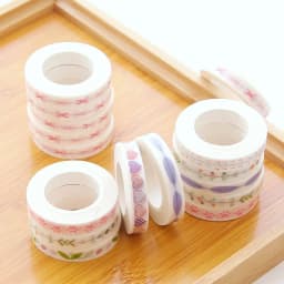 10M Divider Cute Kawaii Washi Tape Set Journal Supplies Masking Tapes Washy Organizer Washitape Pastel Korean Stationery