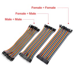 Dupont Cable 10CM Male to Male + Male to Female and Female to Female Dupont Line Jumper Wire for Arduino Set DIY Electronics Kit
