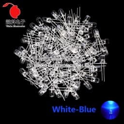 3MM 5MM Light Emitting Diodes Electronics Kit Box F3 F5 LED Diode Assorted Kit White Green Red Blue Yellow Orange