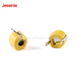 5pcs Adjustable Capacitor 5P 10P 20P 30P 40P 50P 60P 70P 120P Plastic 6mm Trimmer 5PF 10PF 20PF 30PF 40PF 50PF 60PF 70PF 120PF