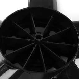 Good Packaging Household Plastic Fan Blade 5 Leaves with Nut Cover for 20 Inch Standing Pedestal Fan Table Fanner Accessory