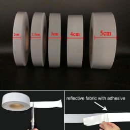 Reflective Self-Adhesive Fabric High Bright Reflective Sticker Strip For Clothes