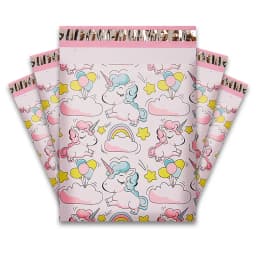 10PCS Print Poly Mailer Cloth Packaging Envelopes Self Seal Clothes Mailing bag courier shipping envelopes