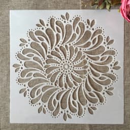 30*30cm Geometry Mandala B5 DIY Layering Stencils Painting Scrapbook Coloring Embossing Album Decorative Template