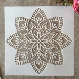 30*30cm Geometry Mandala B5 DIY Layering Stencils Painting Scrapbook Coloring Embossing Album Decorative Template
