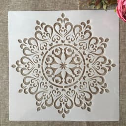 30*30cm Geometry Mandala B5 DIY Layering Stencils Painting Scrapbook Coloring Embossing Album Decorative Template