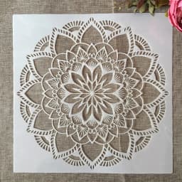 30*30cm Geometry Mandala B5 DIY Layering Stencils Painting Scrapbook Coloring Embossing Album Decorative Template