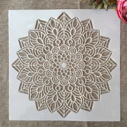 30*30cm Geometry Mandala B5 DIY Layering Stencils Painting Scrapbook Coloring Embossing Album Decorative Template