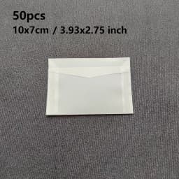 50pcs/lot Blank Translucent Envelope for Invitations Postcards European Giftbox Message Card Envelopes Wedding Business Letters