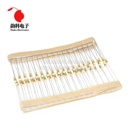 100PCS 1/4W Carbon Film Resistor 5% 0.25W 0R-22M 0 10 100 120 150 220 270 330 470 1K 2.2K 4.7K 10K 100K 470K 1M 10M 20M ohms
