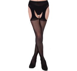 Women Sexy Body Stocking Lace Soft Top Thigh High Stockings + Suspender Garter Belt Over Knee Pantyhose Floral Fit Dropship