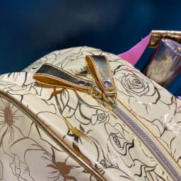 Disney Bell Backpack Girls' Slanting Handbag Children's Schoolbag Shanghai Disneyland Princess Backpack