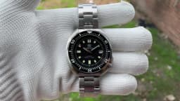 SD1970 Steeldive Brand Sunray Dial Milled Clasp Bracelet 44mm Case 200M Waterproof NH35 Turtle Men Dive Watch with Ceramic Bezel