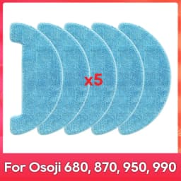 Fit For ( Osoji 680, 870, 950, 990 ) Robot Vacuum Cleaner Spare Parts Main Side Brushes Hepa Filter Mop Cloth Rag