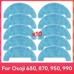Fit For ( Osoji 680, 870, 950, 990 ) Robot Vacuum Cleaner Spare Parts Main Side Brushes Hepa Filter Mop Cloth Rag