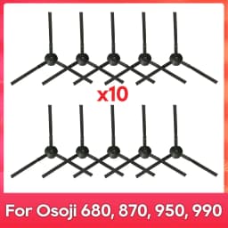 Fit For ( Osoji 680, 870, 950, 990 ) Robot Vacuum Cleaner Spare Parts Main Side Brushes Hepa Filter Mop Cloth Rag