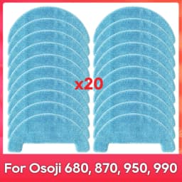 Fit For ( Osoji 680, 870, 950, 990 ) Robot Vacuum Cleaner Spare Parts Main Side Brushes Hepa Filter Mop Cloth Rag