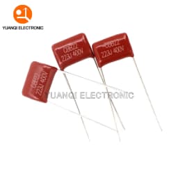 10pcs 63V 100V 250V 400V 450V 630V 2000V 103J 104J 105J 155J 223J 224J 225J 334J 474J 475J CBB Polypropylene Film Capacitor