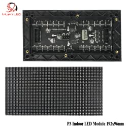 P3 Indoor Full Color LED Display Module SMD2121 64x32 Dots 1/16 Scan 192x96mm Led Panels for Sign Application