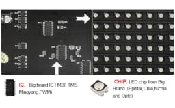P3 Indoor Full Color LED Display Module SMD2121 64x32 Dots 1/16 Scan 192x96mm Led Panels for Sign Application