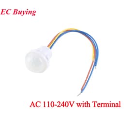 Mini PIR Infrared Sensor Module Detector Smart Switch Controller Human Sensor Hand Scan Head AC 85-265V Home Indoor LED Lighting