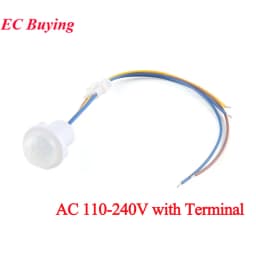Mini PIR Infrared Sensor Module Detector Smart Switch Controller Human Sensor Hand Scan Head AC 85-265V Home Indoor LED Lighting