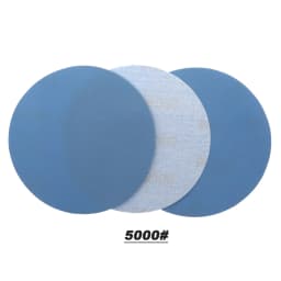 25 PCS 6 Inch 150MM Flocking Sandpaper Wet Dry Hook and Loop Sanding Disc 1000 /2000 /3000/4000 5000 Grits for Sanding Polishing