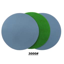 25 PCS 6 Inch 150MM Flocking Sandpaper Wet Dry Hook and Loop Sanding Disc 1000 /2000 /3000/4000 5000 Grits for Sanding Polishing
