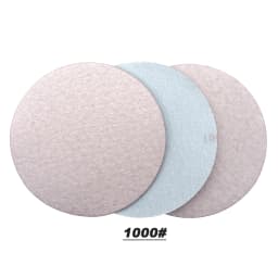 25 PCS 6 Inch 150MM Flocking Sandpaper Wet Dry Hook and Loop Sanding Disc 1000 /2000 /3000/4000 5000 Grits for Sanding Polishing