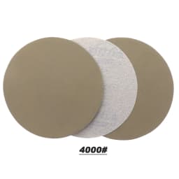 25 PCS 6 Inch 150MM Flocking Sandpaper Wet Dry Hook and Loop Sanding Disc 1000 /2000 /3000/4000 5000 Grits for Sanding Polishing